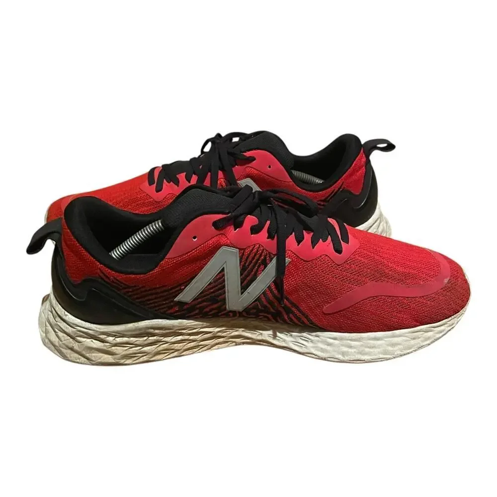 🔥 New Balance Fresh Foam Tempo Men’s Running Shoes Red Black Size 12 Athletic - Picture 7 of 9